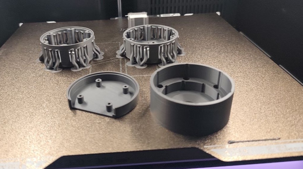 Pièces en fin d'impression 3D