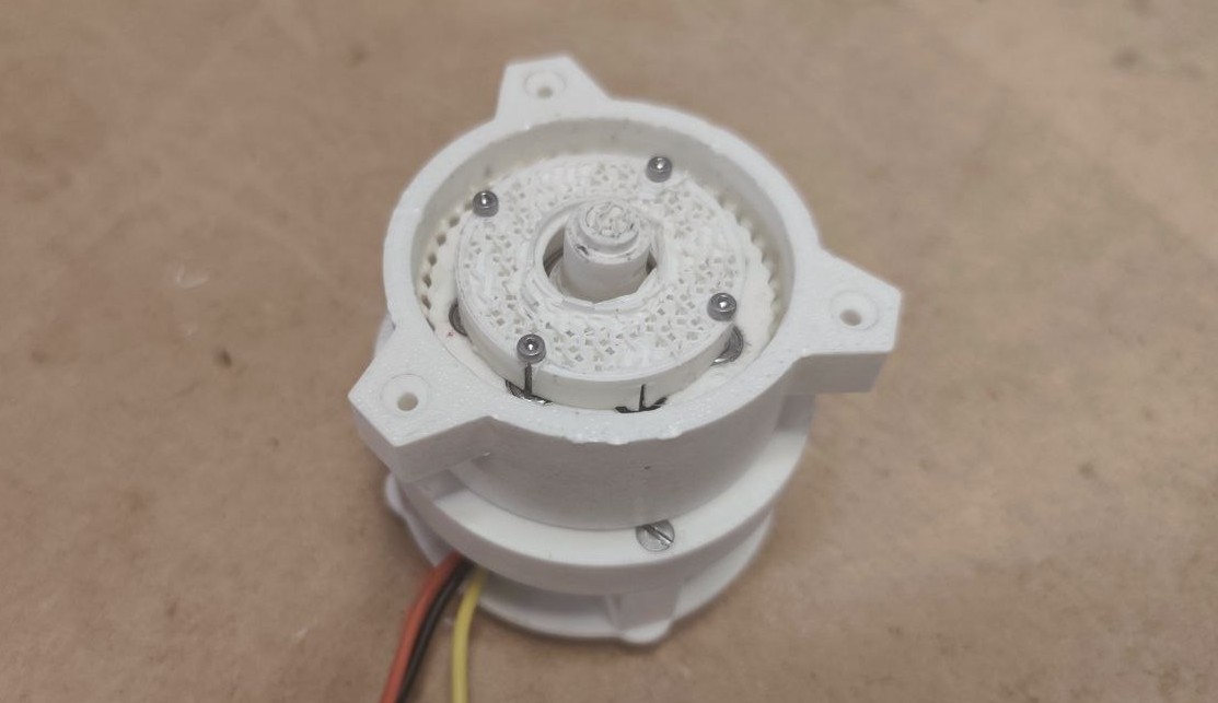 Réducteur cycloïdal 40:1 suite à une rupture